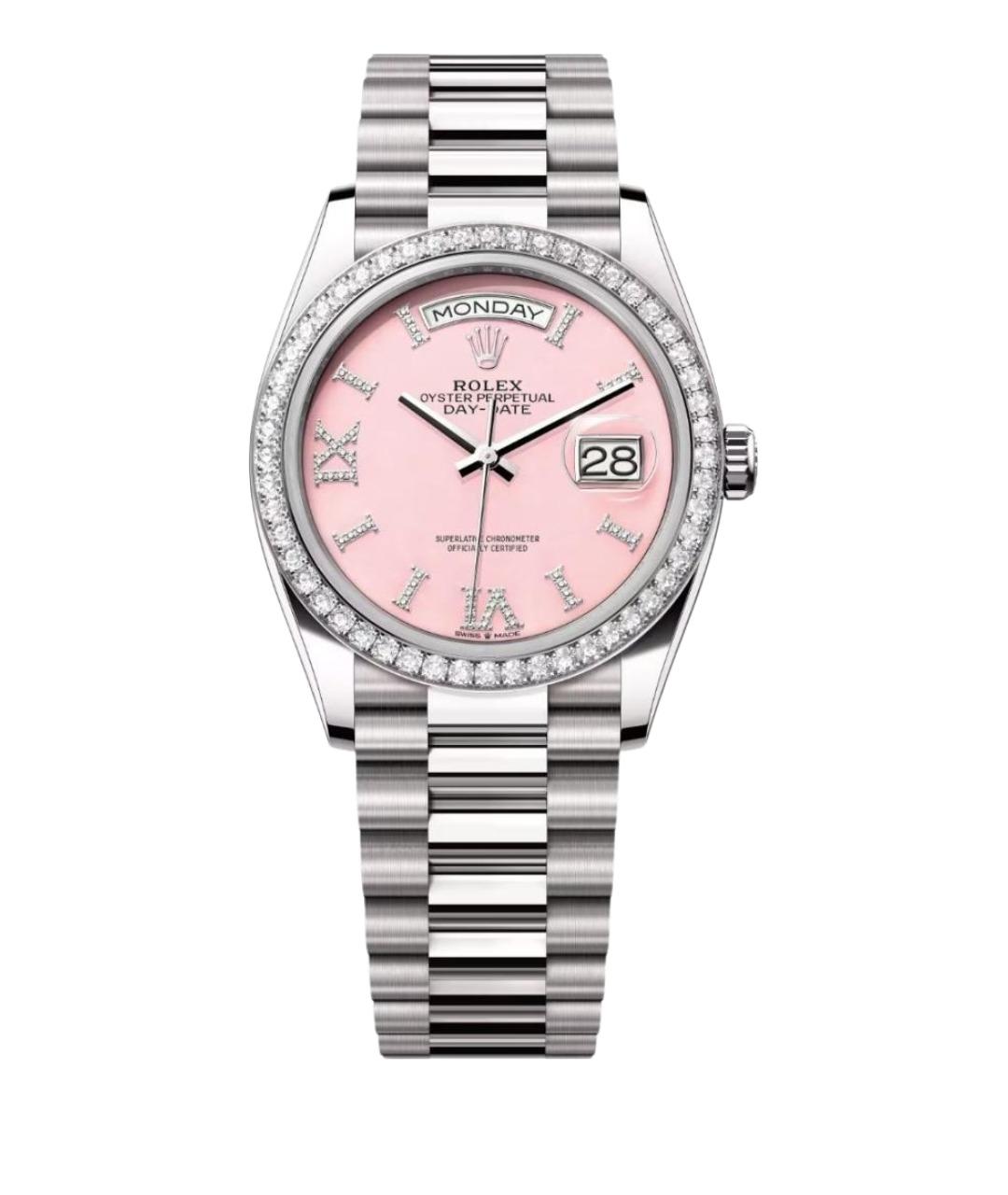 ROLEX Серебряные часы из белого золота, фото 1