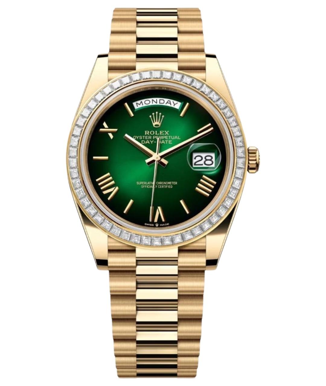 ROLEX Золотые часы из желтого золота, фото 1