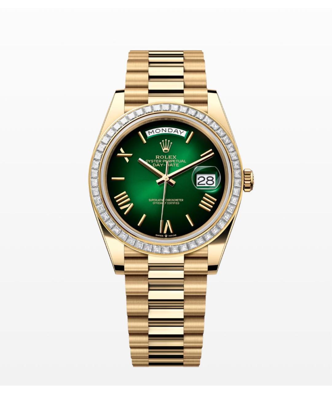 ROLEX Золотые часы из желтого золота, фото 3