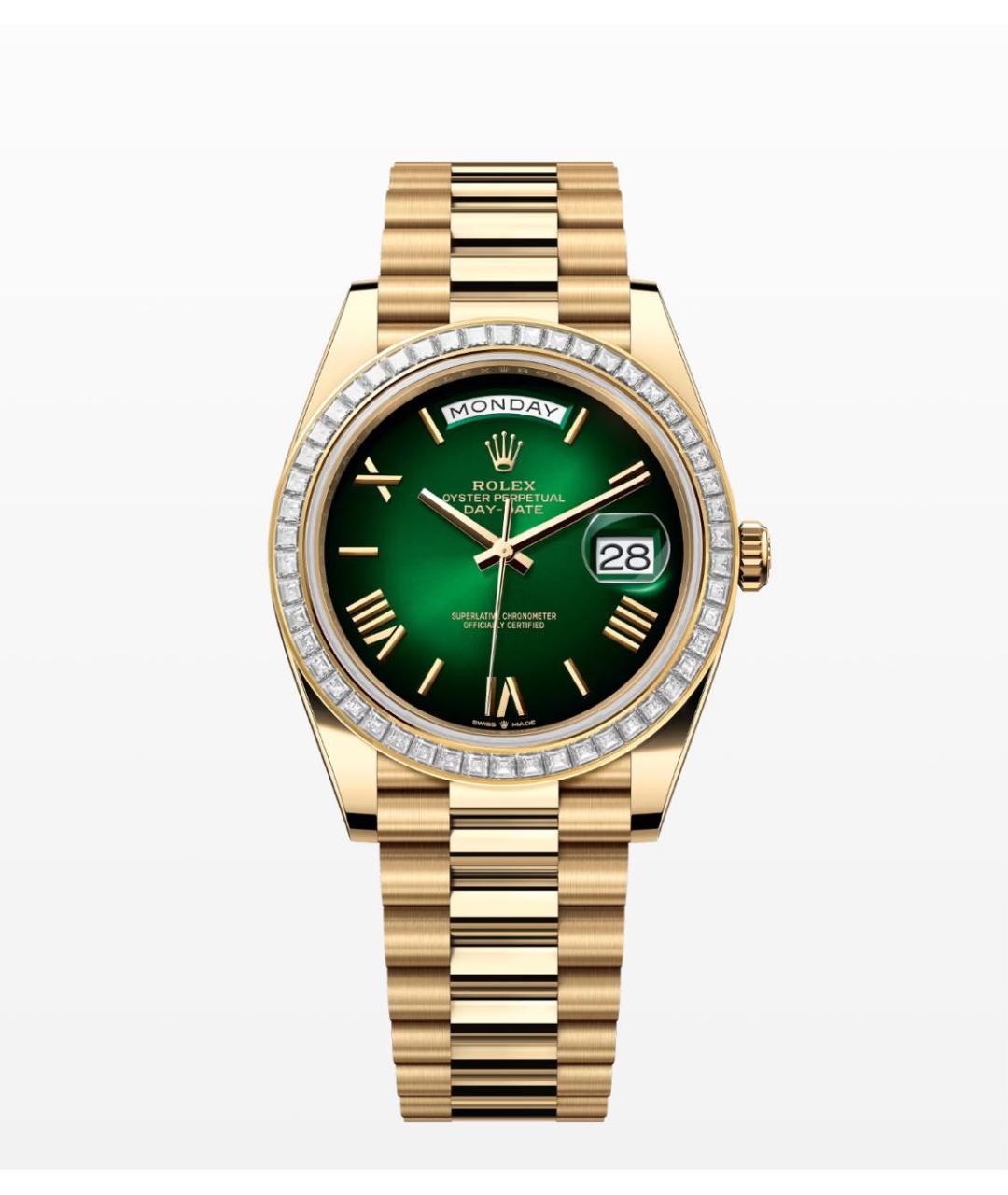 ROLEX Золотые часы из желтого золота, фото 2