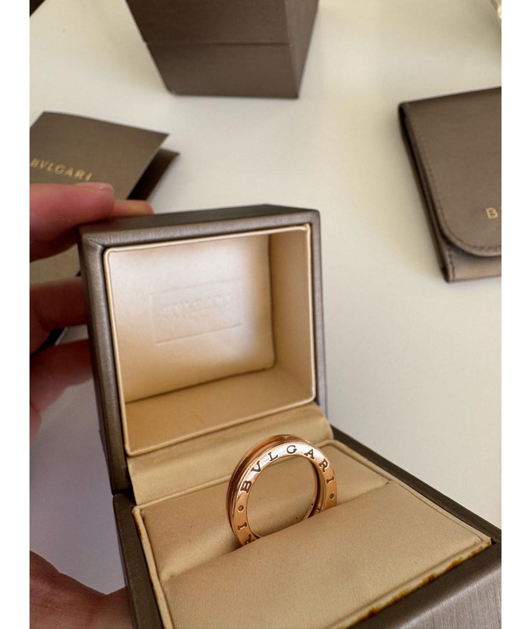 BVLGARI Золотое кольцо из розового золота, фото 4