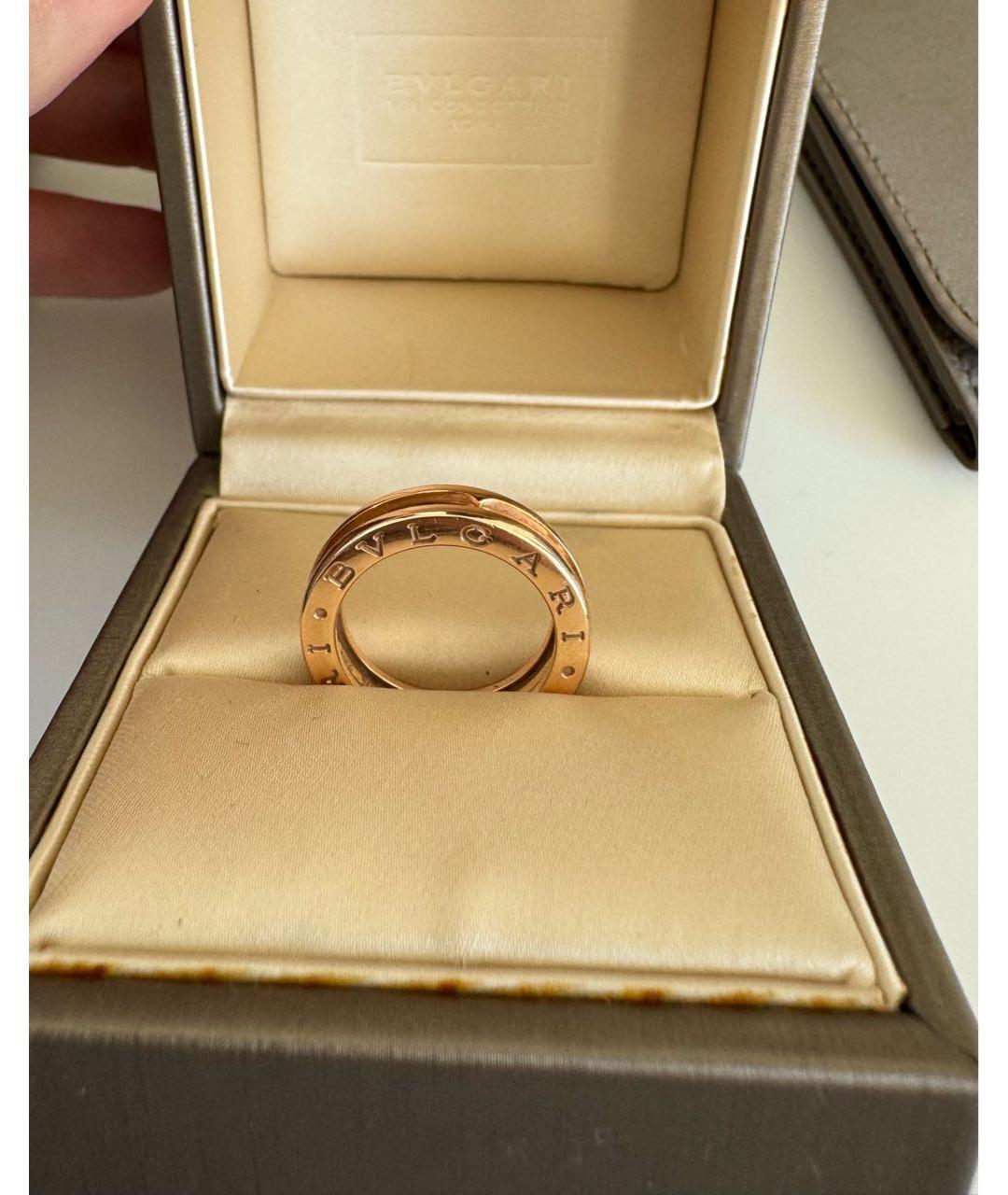 BVLGARI Золотое кольцо из розового золота, фото 3