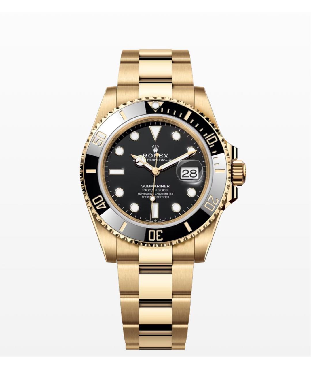 ROLEX Золотые часы из желтого золота, фото 2