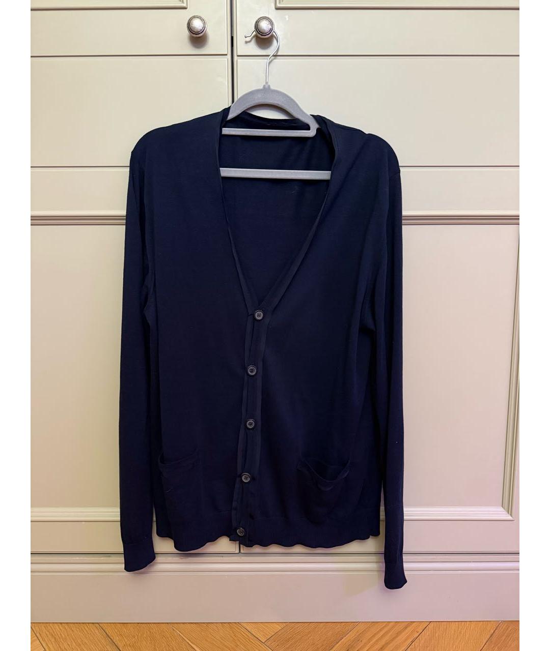 LANVIN Темно-синий кардиган, фото 9