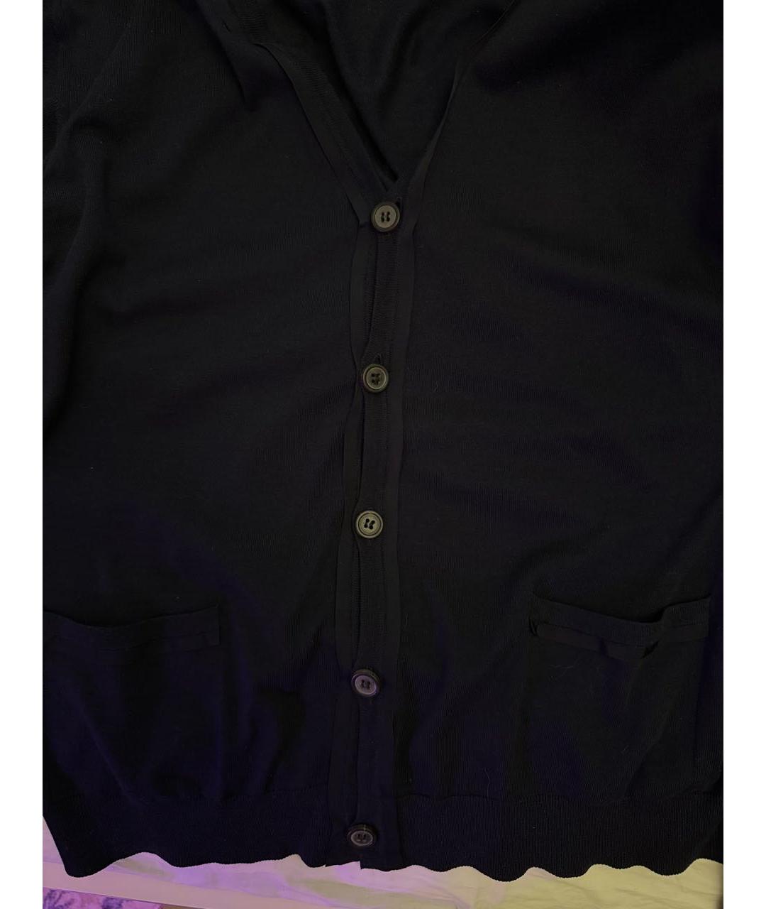 LANVIN Темно-синий кардиган, фото 4