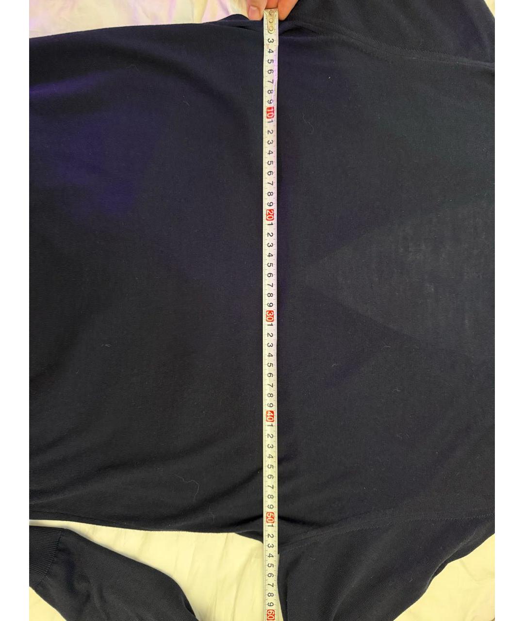 LANVIN Темно-синий кардиган, фото 6