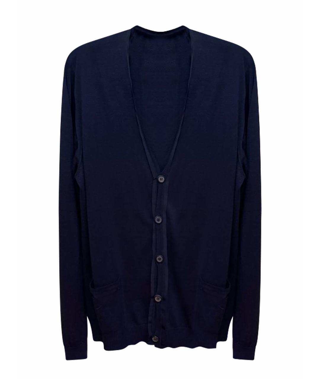 LANVIN Темно-синий кардиган, фото 1