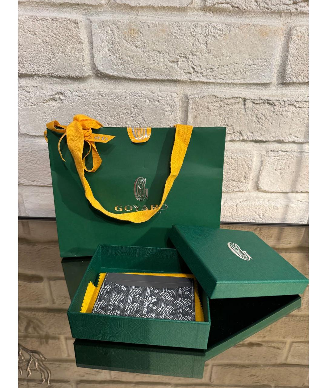 GOYARD Серый кардхолдер, фото 4