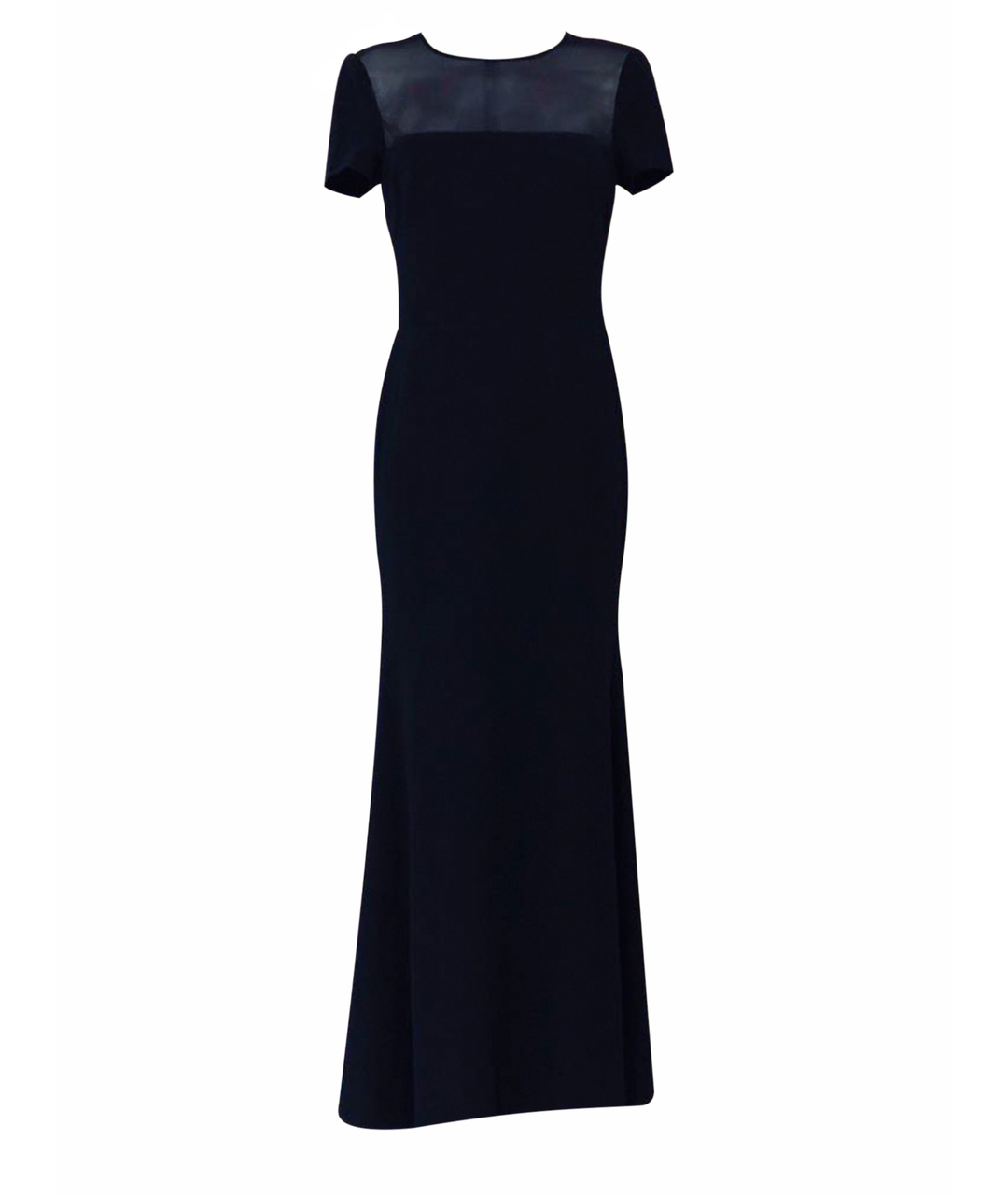 VERA WANG Черное полиэстеровое вечернее платье, фото 1