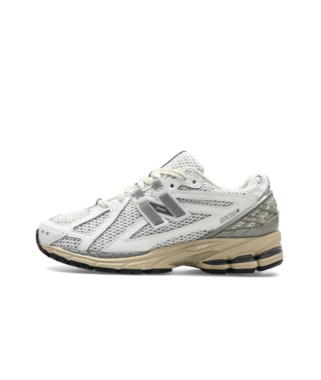 NEW BALANCE Белые текстильные кроссовки, фото 2