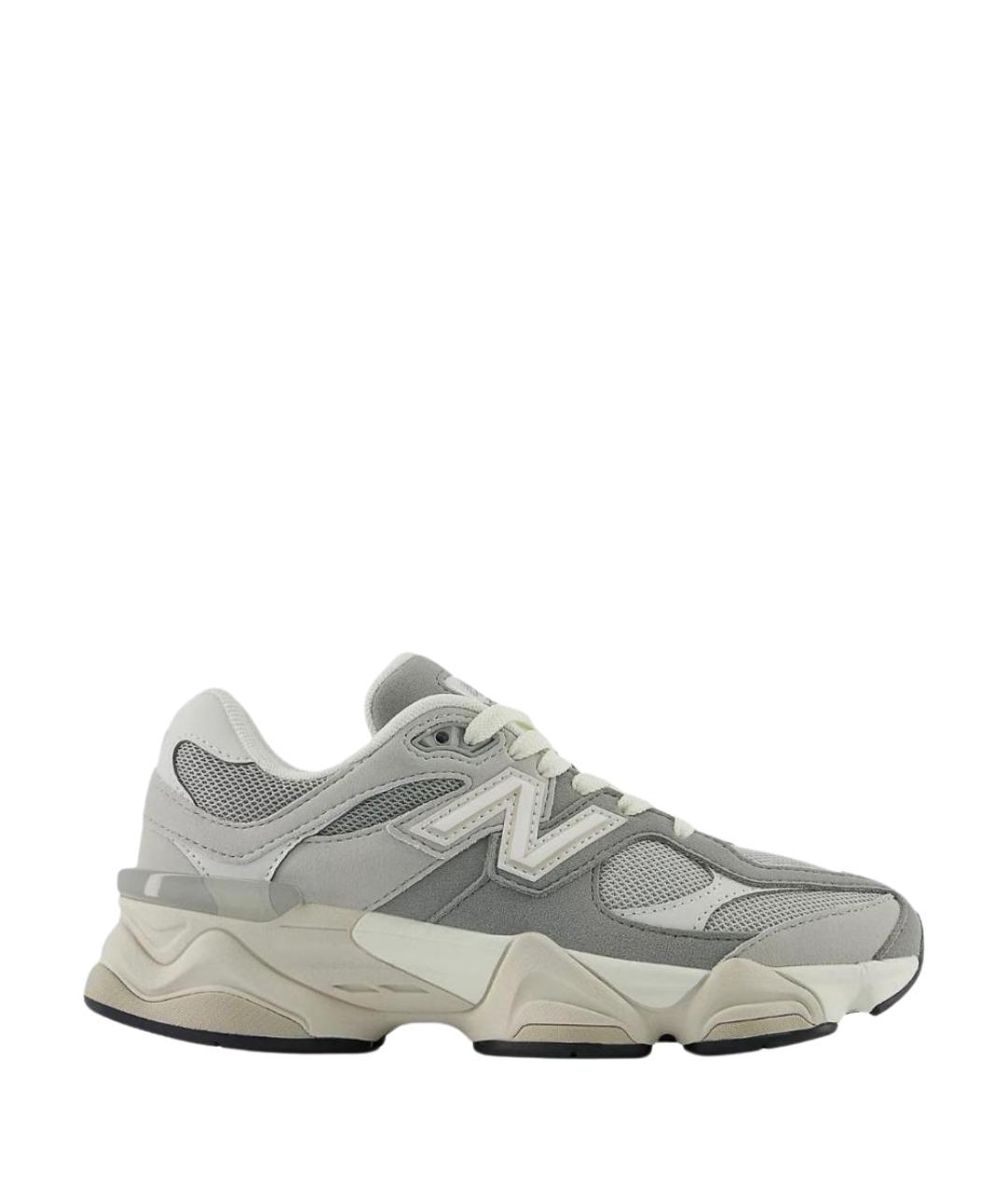 NEW BALANCE Серые замшевые кроссовки, фото 1