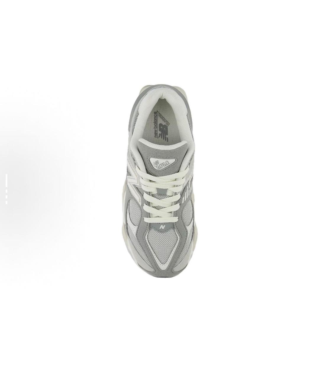 NEW BALANCE Серые замшевые кроссовки, фото 5