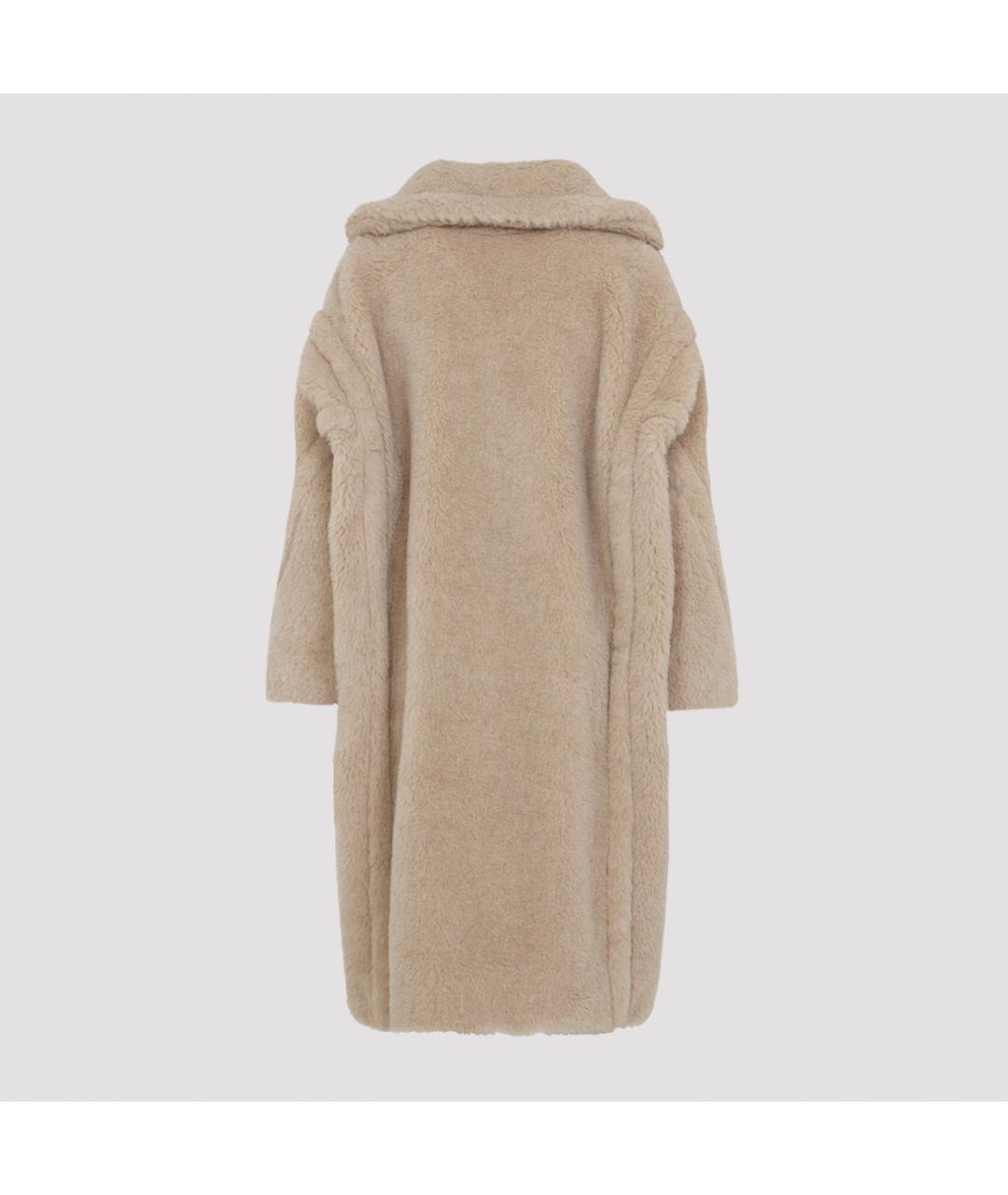 MAX MARA Бежевое шерстяное пальто, фото 2