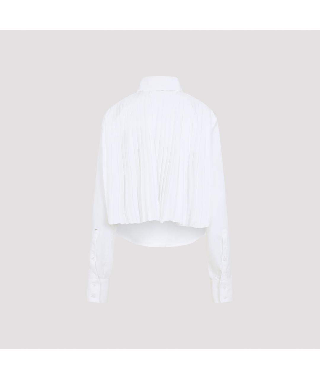 SPORTMAX Черная хлопковая рубашка, фото 4