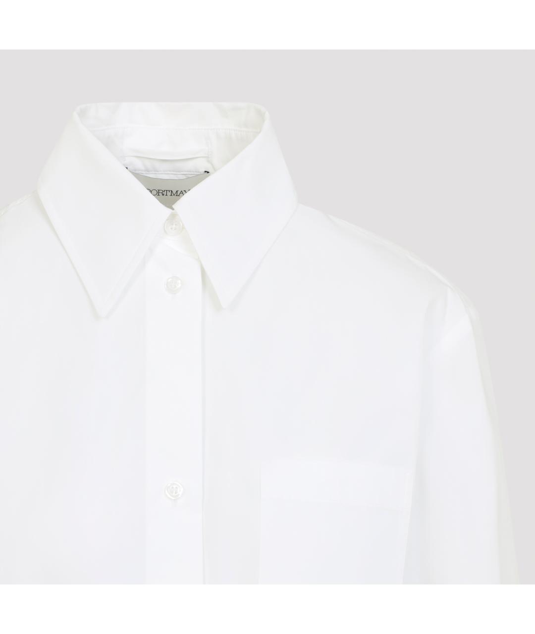 SPORTMAX Черная хлопковая рубашка, фото 3