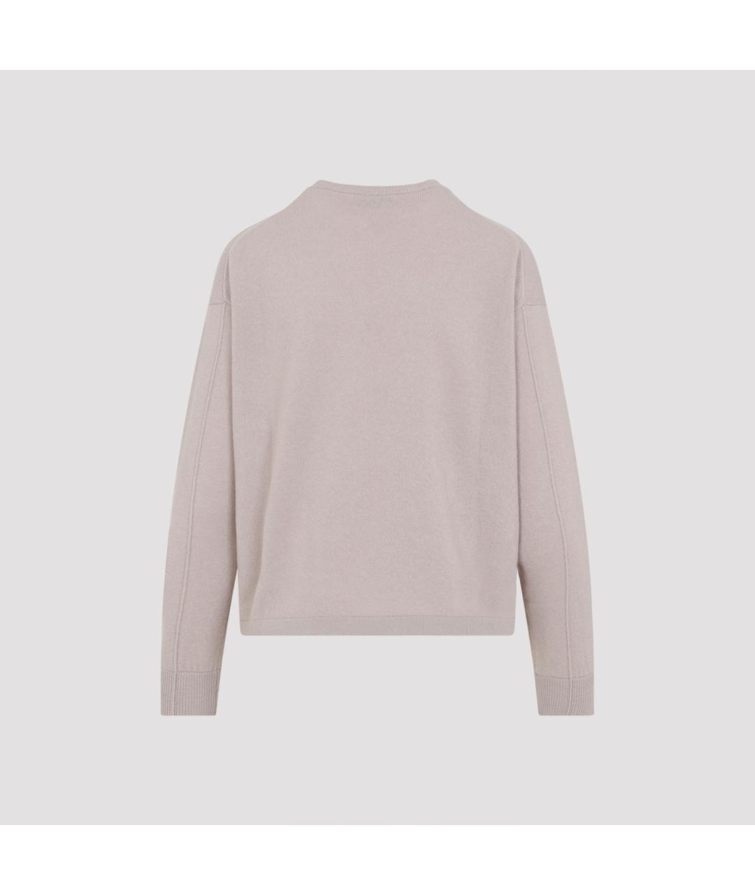 'S MAX MARA Розовый шерстяной джемпер / свитер, фото 2