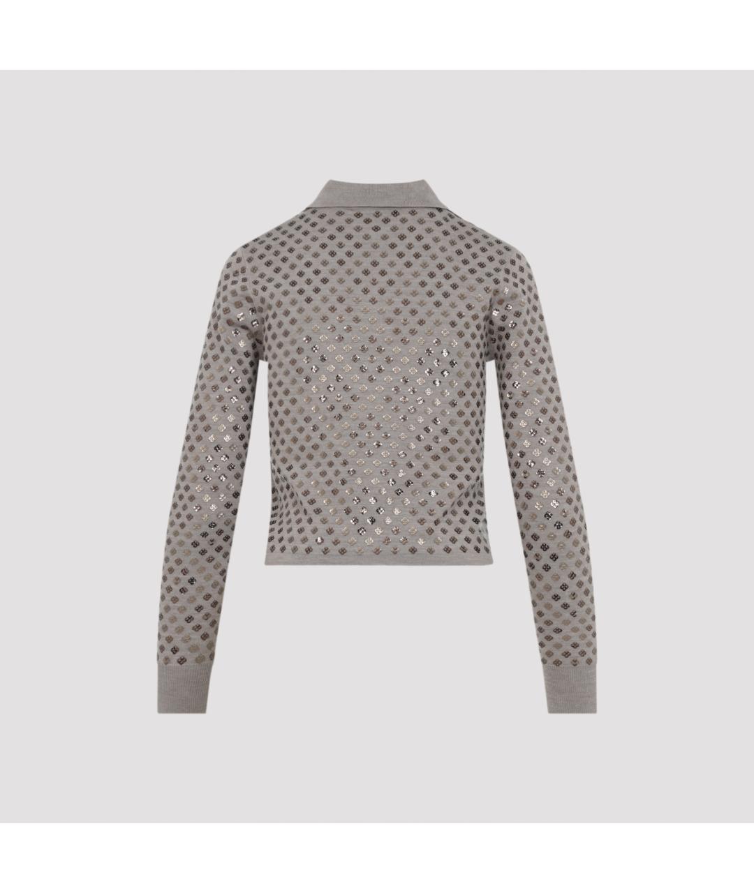 MAX MARA Мульти шерстяной кардиган, фото 2