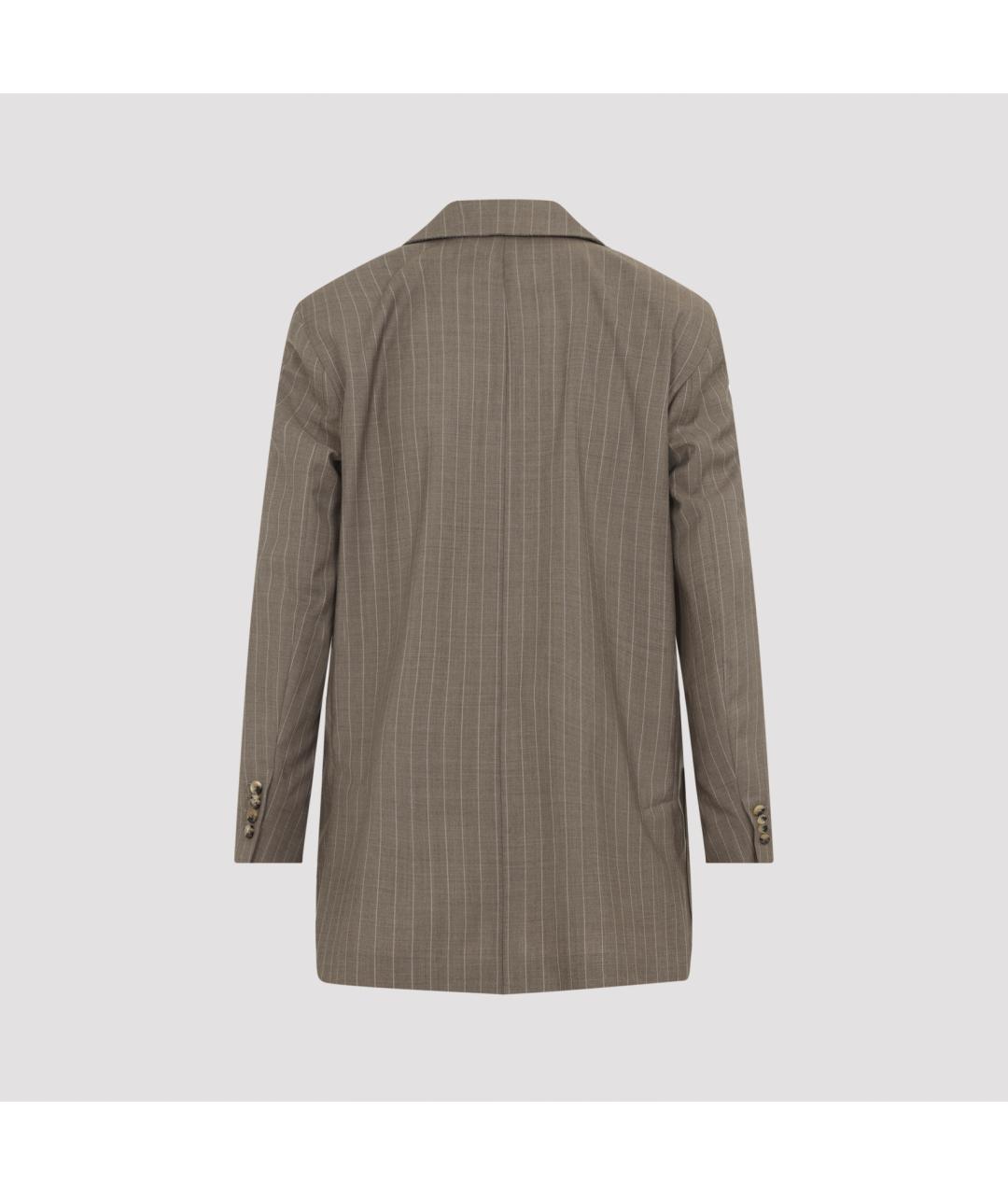 MAX MARA Мульти шерстяной жакет/пиджак, фото 2