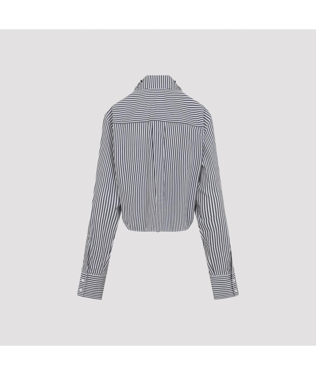 SPORTMAX Черная хлопковая рубашка, фото 3