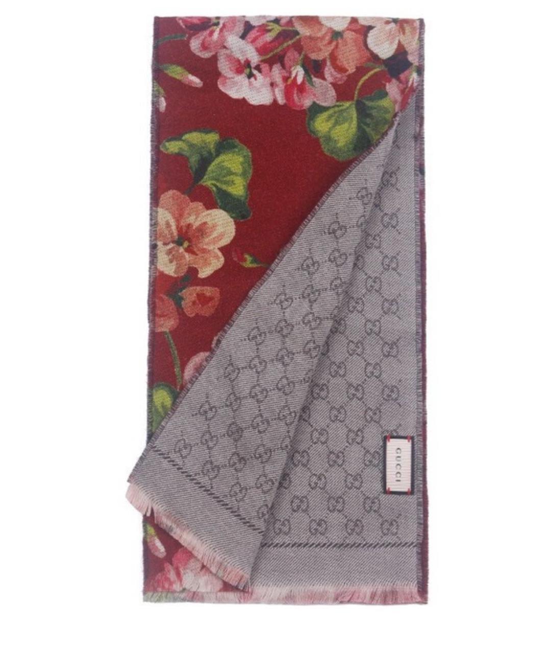 GUCCI Мульти шерстяной шарф, фото 1