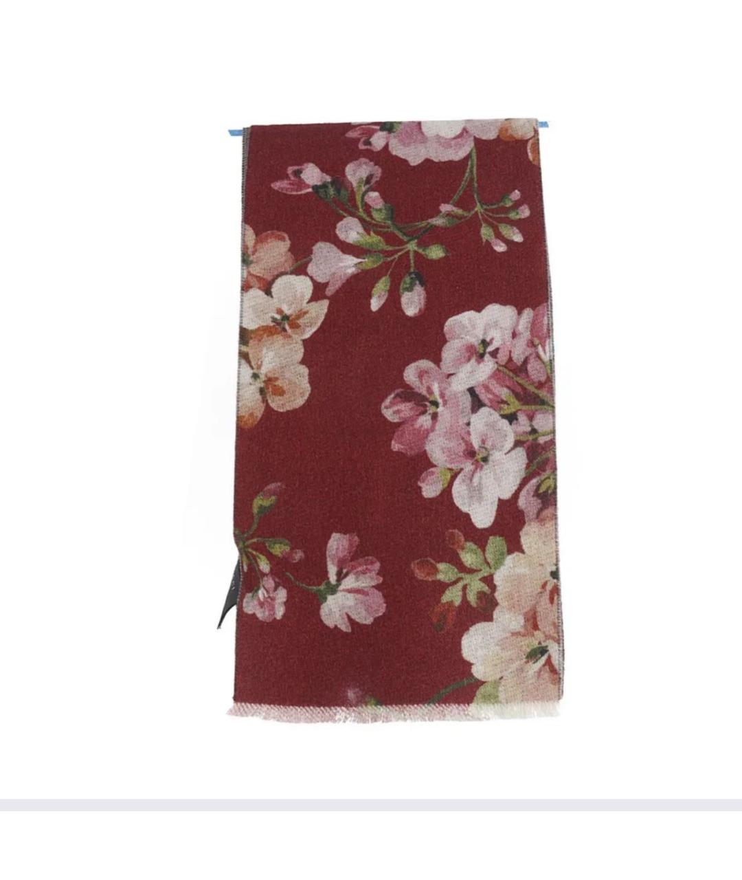 GUCCI Мульти шерстяной шарф, фото 2