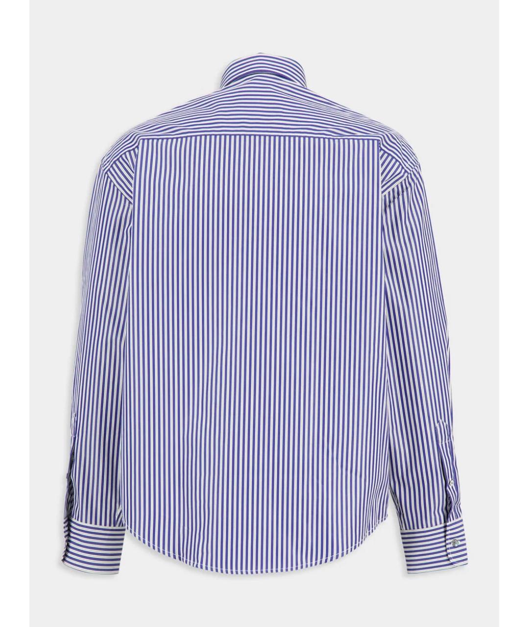 Ami Paris Синяя хлопковая рубашка, фото 2