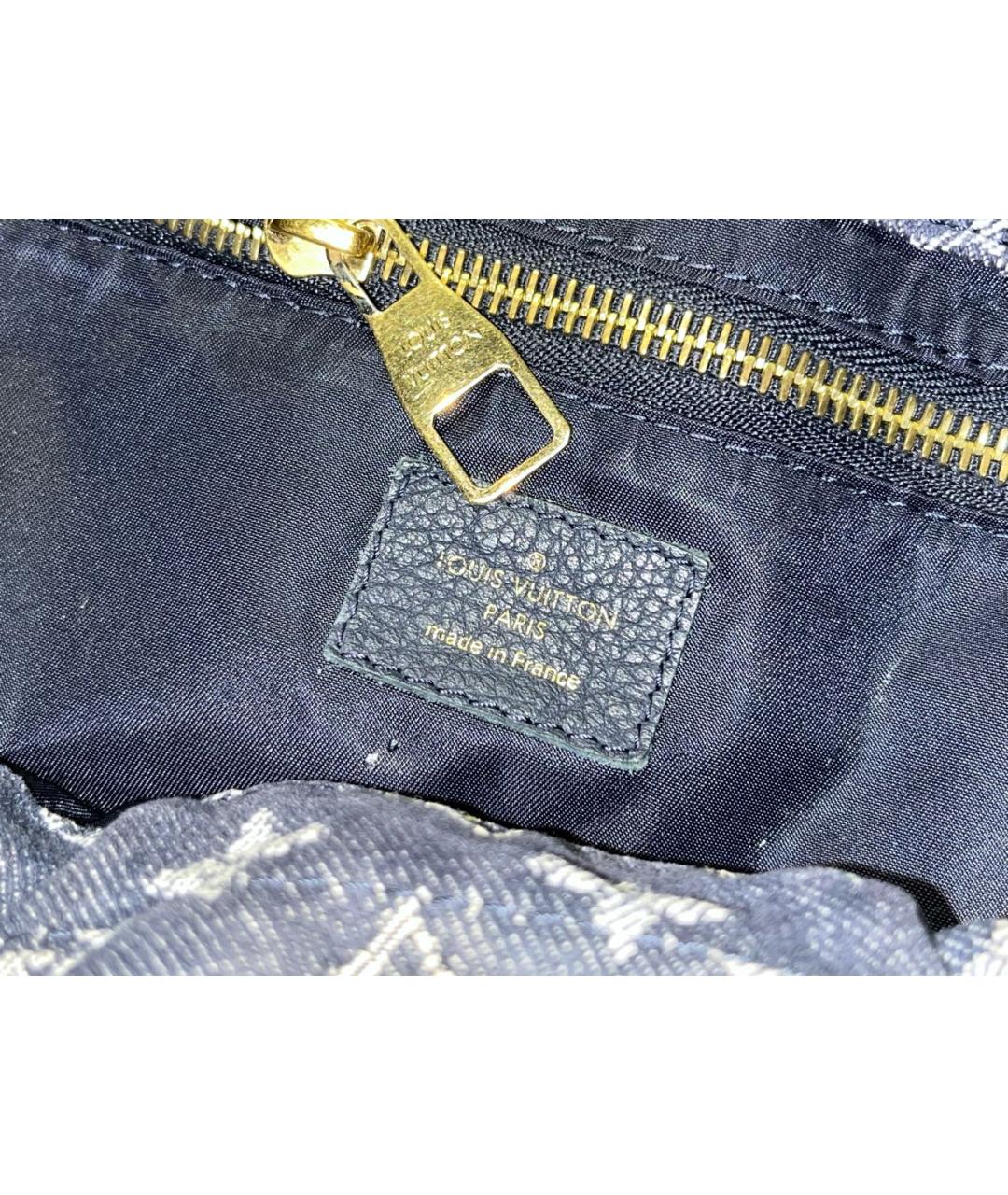 LOUIS VUITTON Темно-синяя деним сумка через плечо, фото 4
