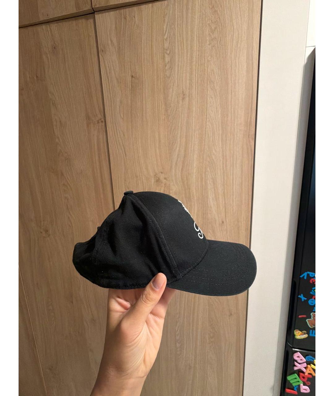 FRAME Черная хлопковая кепка, фото 3