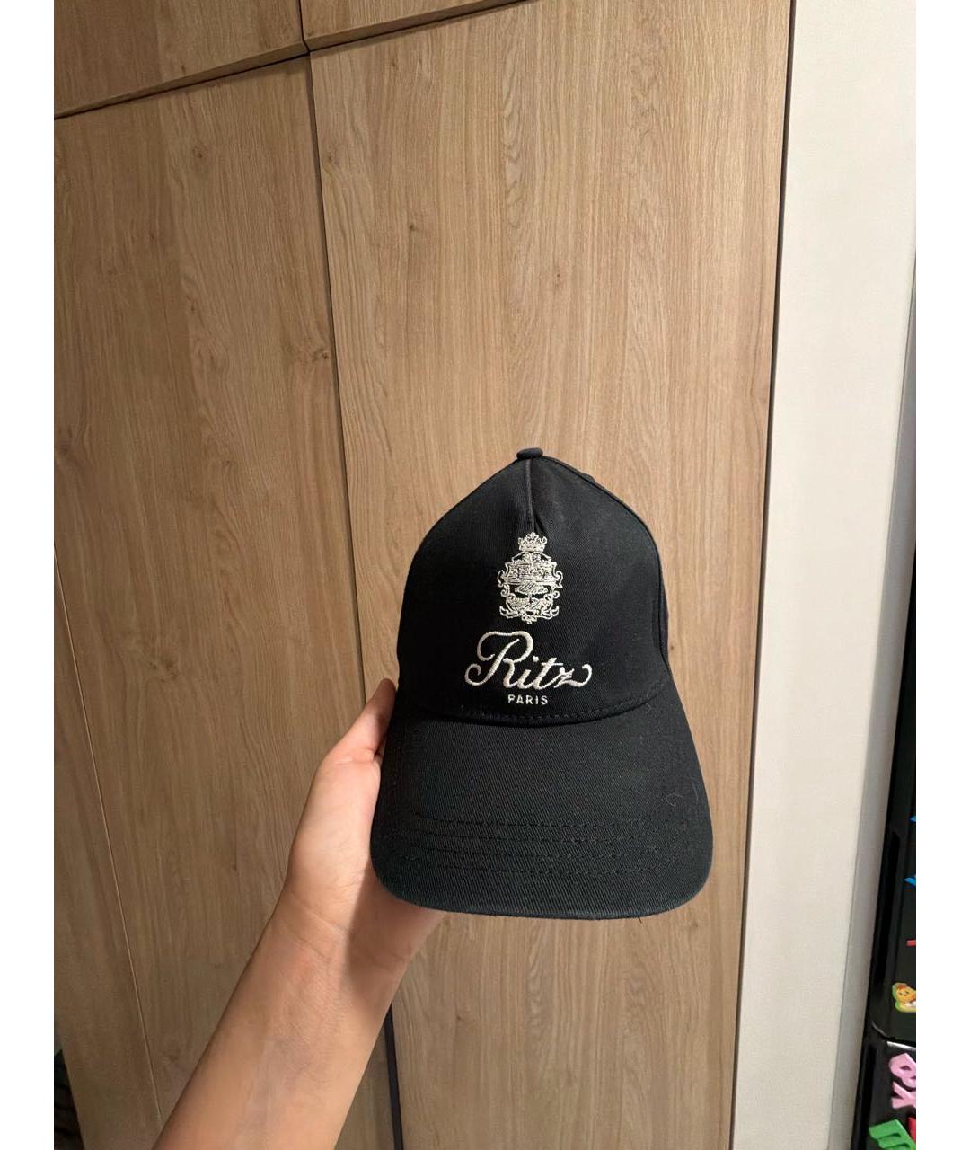 FRAME Черная хлопковая кепка, фото 2