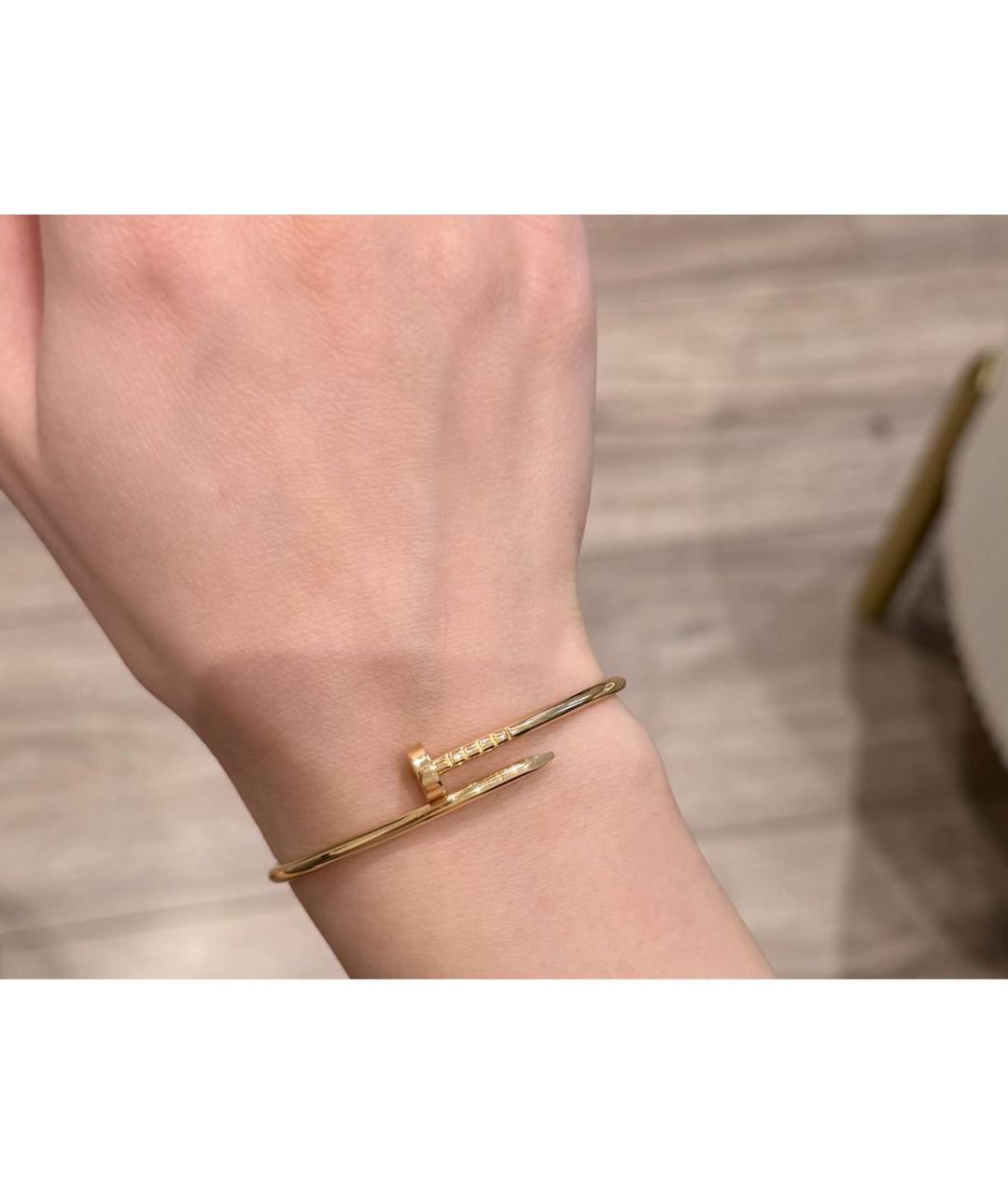 CARTIER Желтый браслет из желтого золота, фото 3