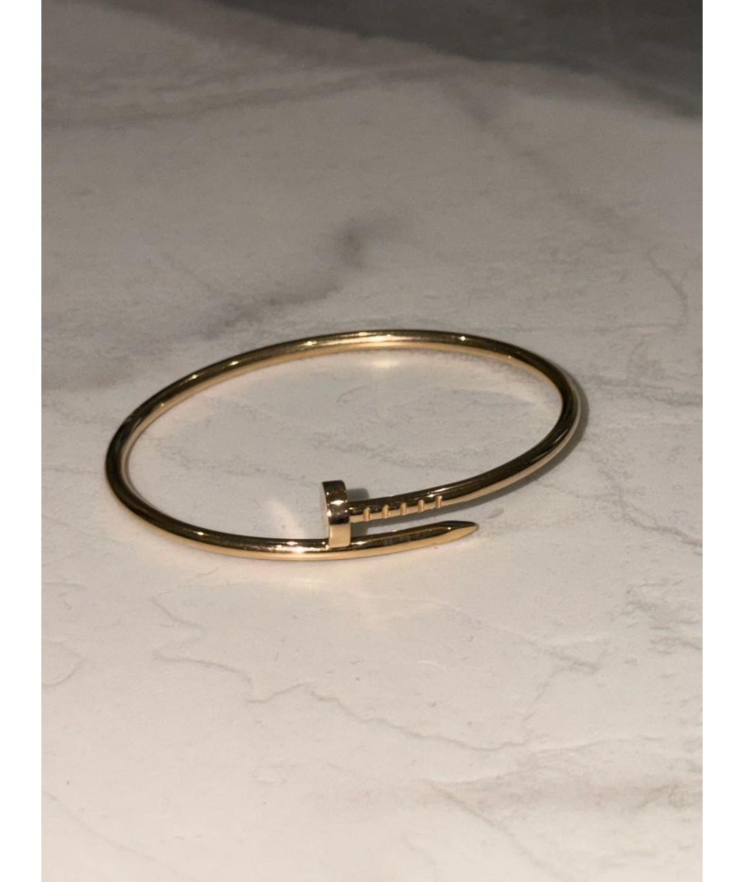 CARTIER Желтый браслет из желтого золота, фото 5