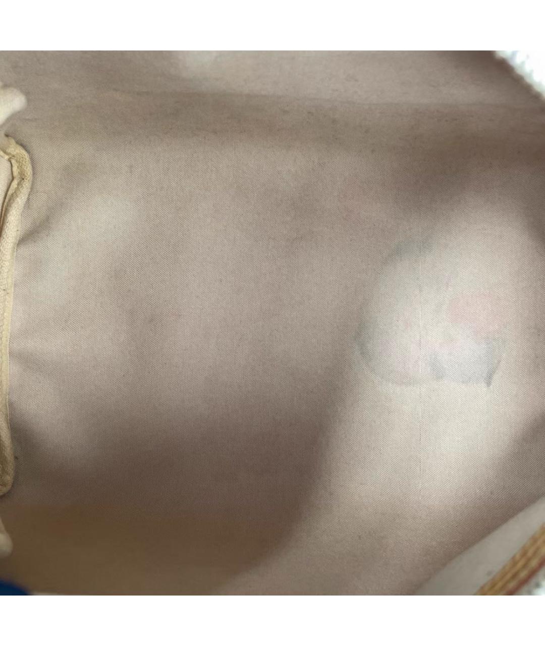 LOUIS VUITTON Серая сумка с короткими ручками, фото 5