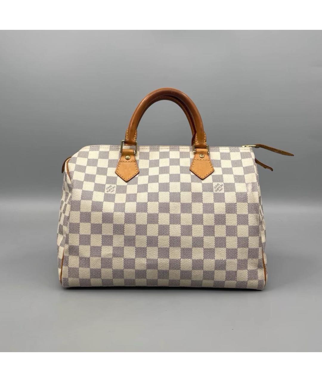 LOUIS VUITTON Серая сумка с короткими ручками, фото 2