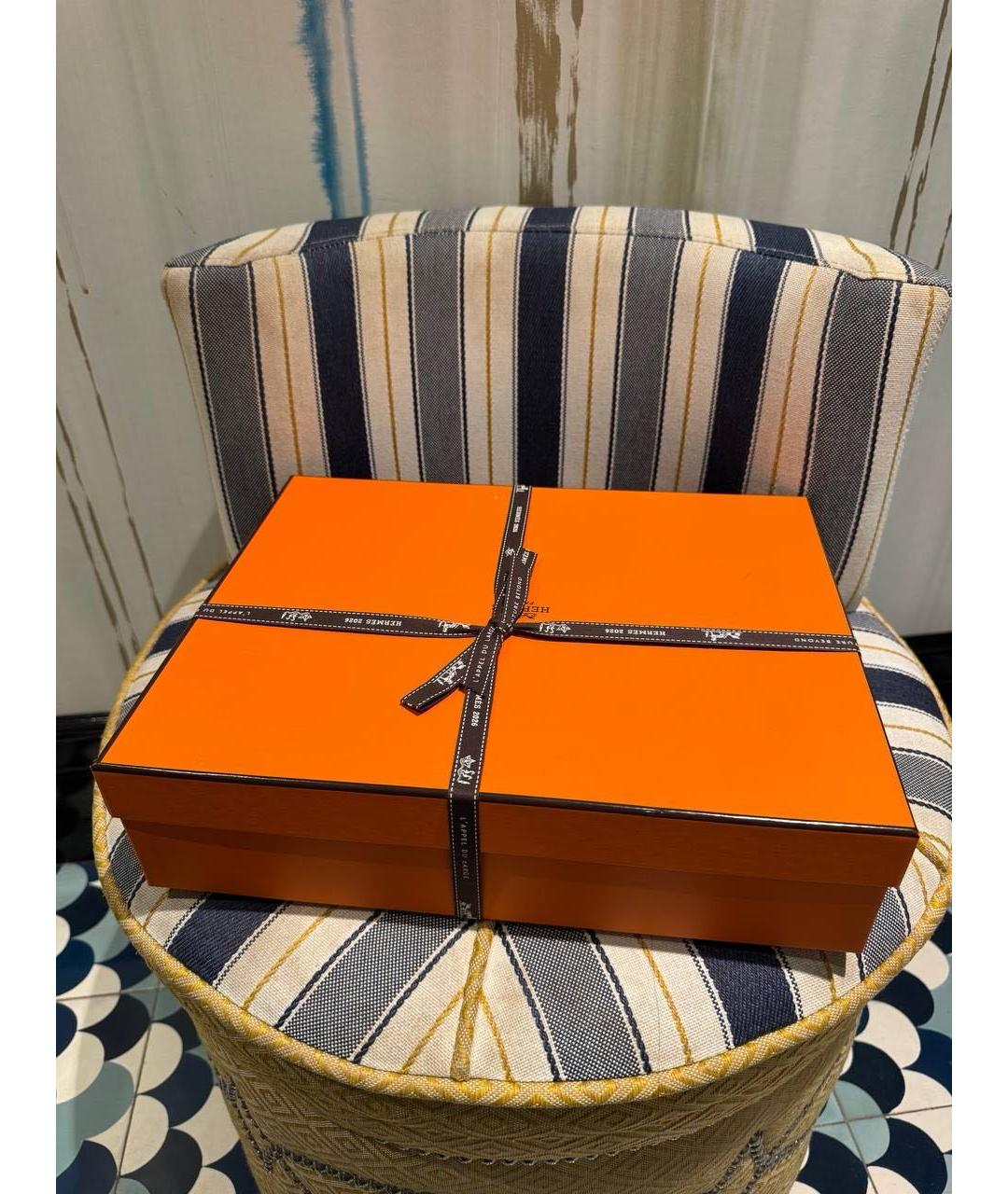 HERMES Белая кожаная сумка через плечо, фото 5