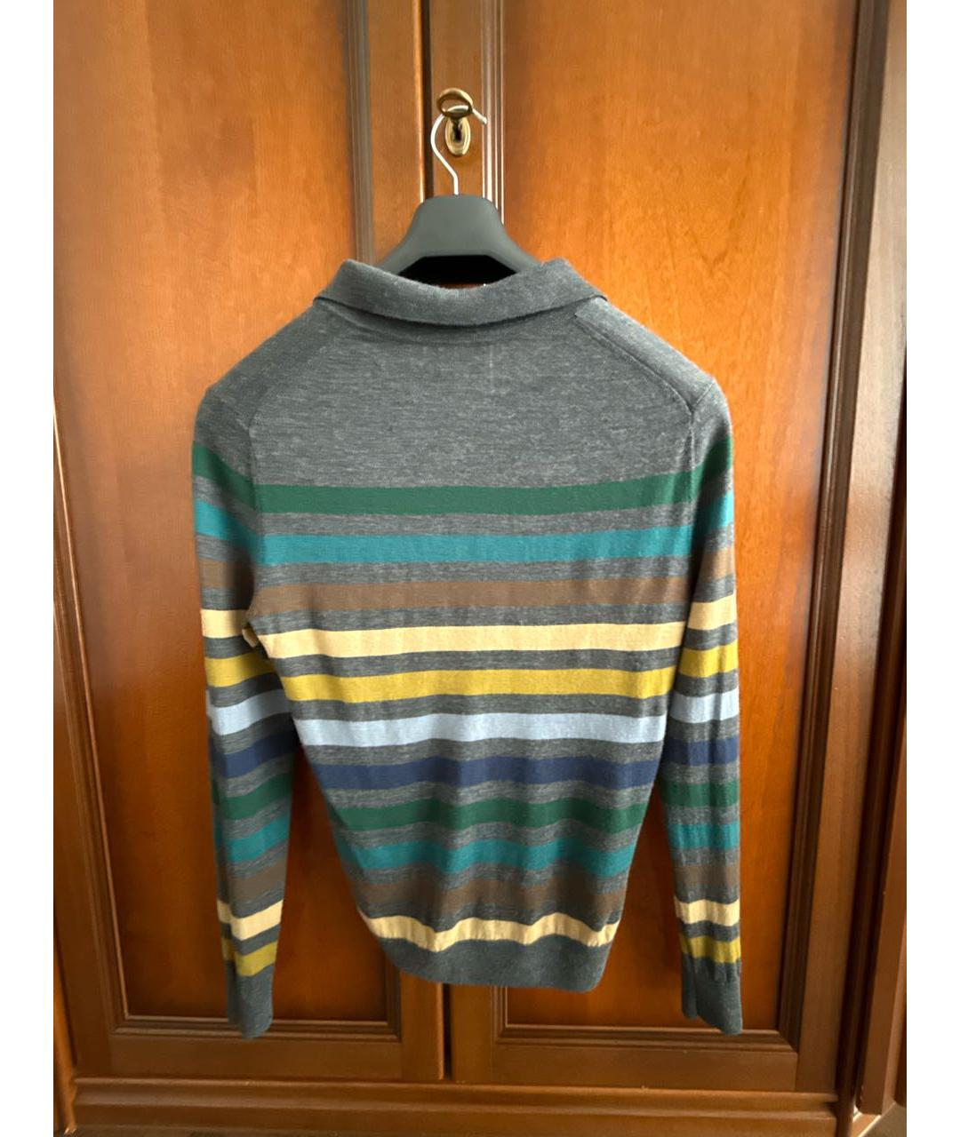 PAUL SMITH Мульти шерстяной джемпер / свитер, фото 2