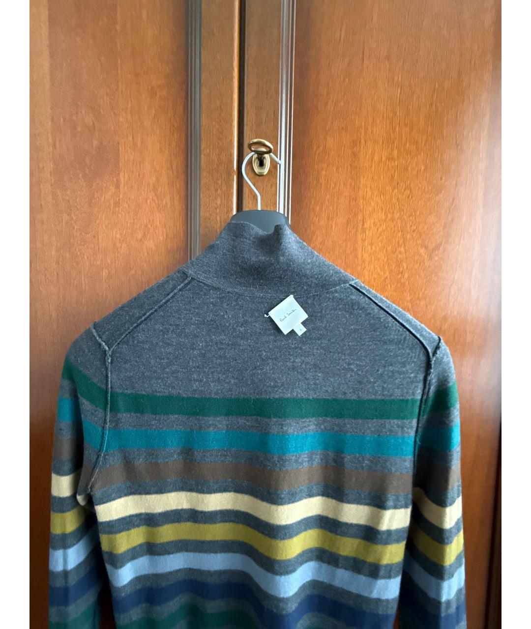 PAUL SMITH Мульти шерстяной джемпер / свитер, фото 3