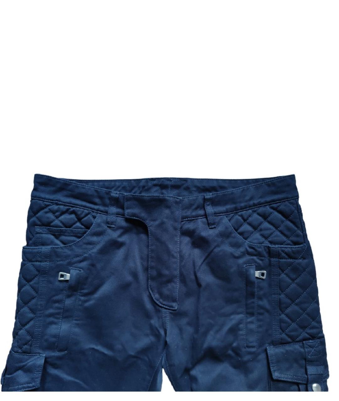 BALMAIN Темно-синие хлопковые джинсы скинни, фото 3