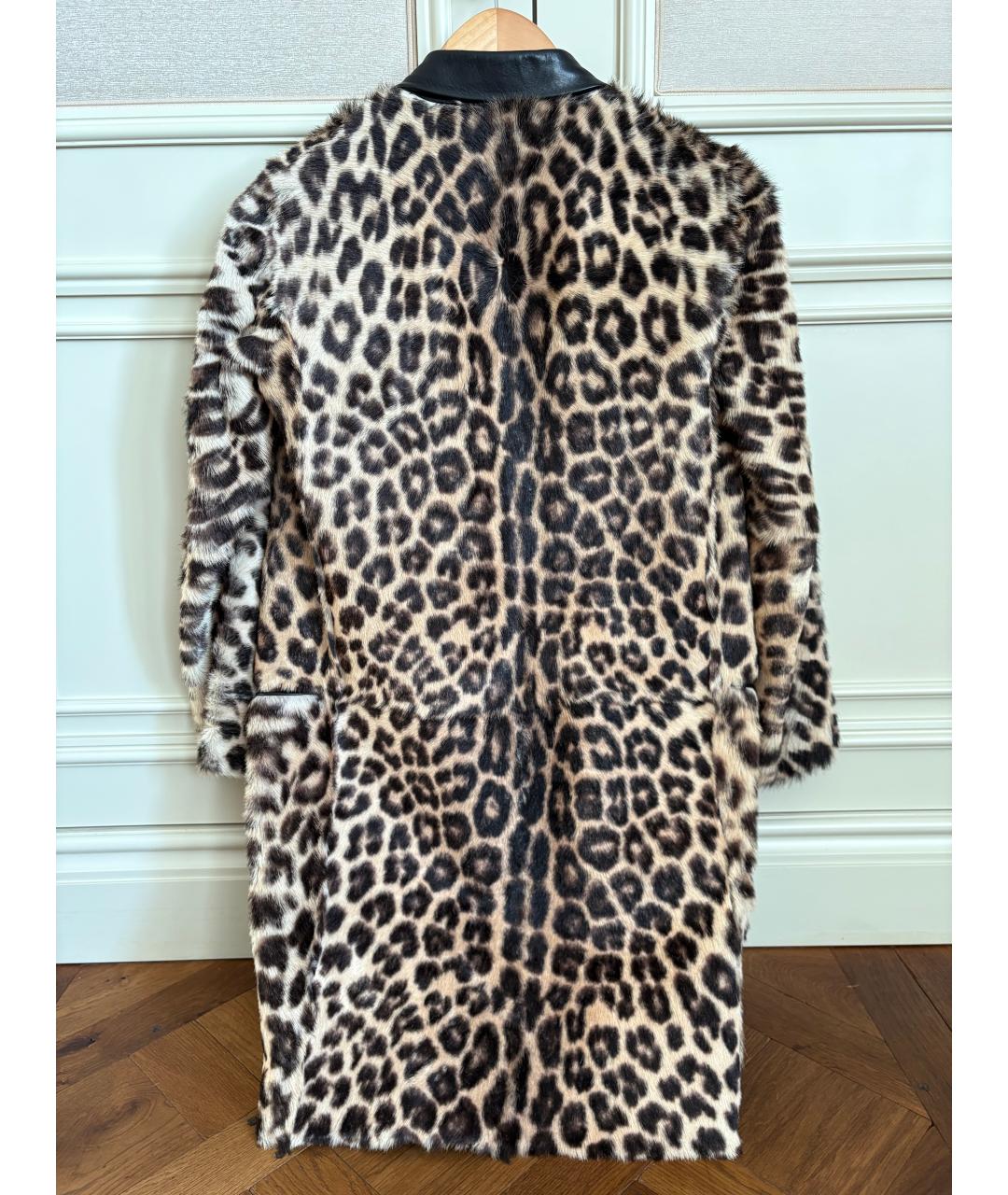 CELINE Мульти меховая шуба, фото 2