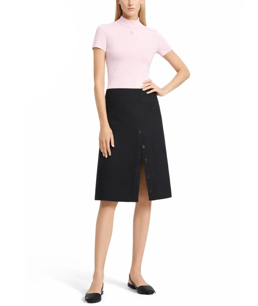 COURREGES Розовая полиэстеровая блузы, фото 2