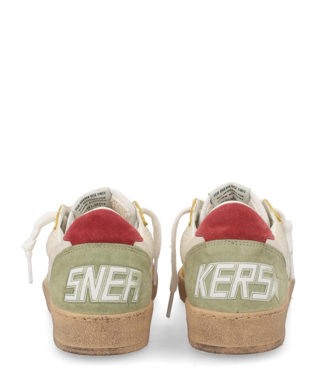 GOLDEN GOOSE DELUXE BRAND Мульти кожаные кеды, фото 4