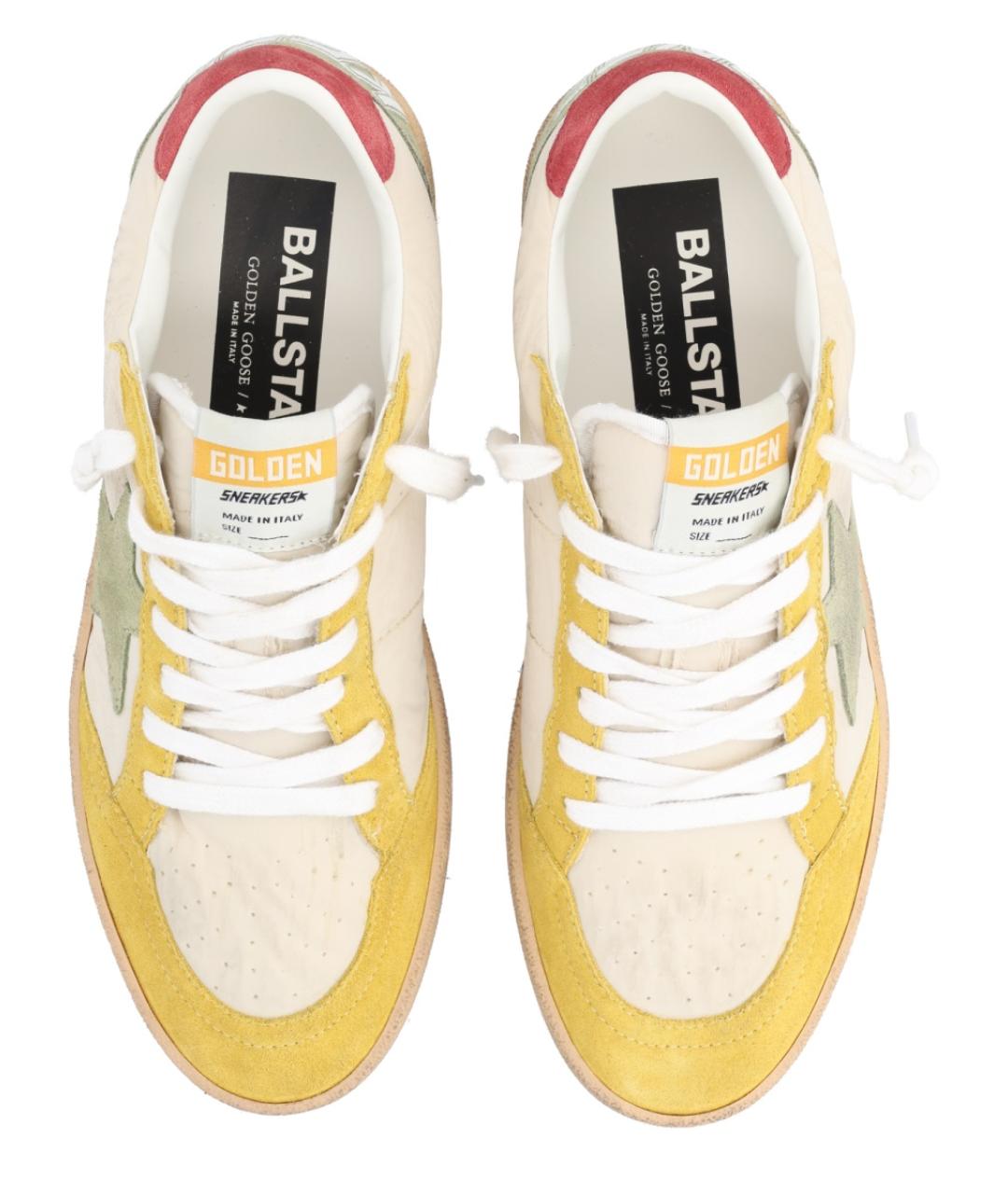 GOLDEN GOOSE DELUXE BRAND Мульти кожаные кеды, фото 5