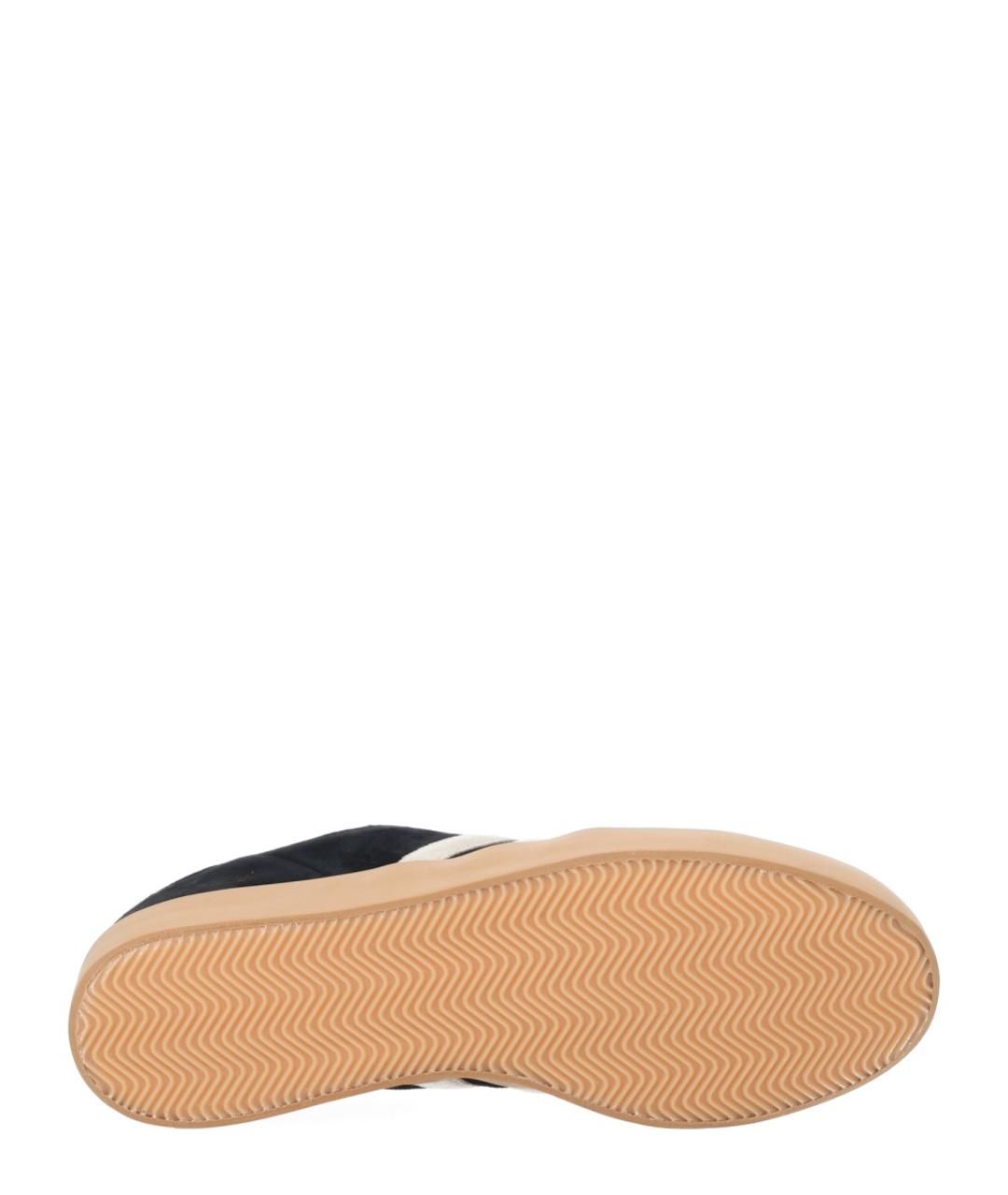 Y-3 Черные кожаные кеды, фото 6