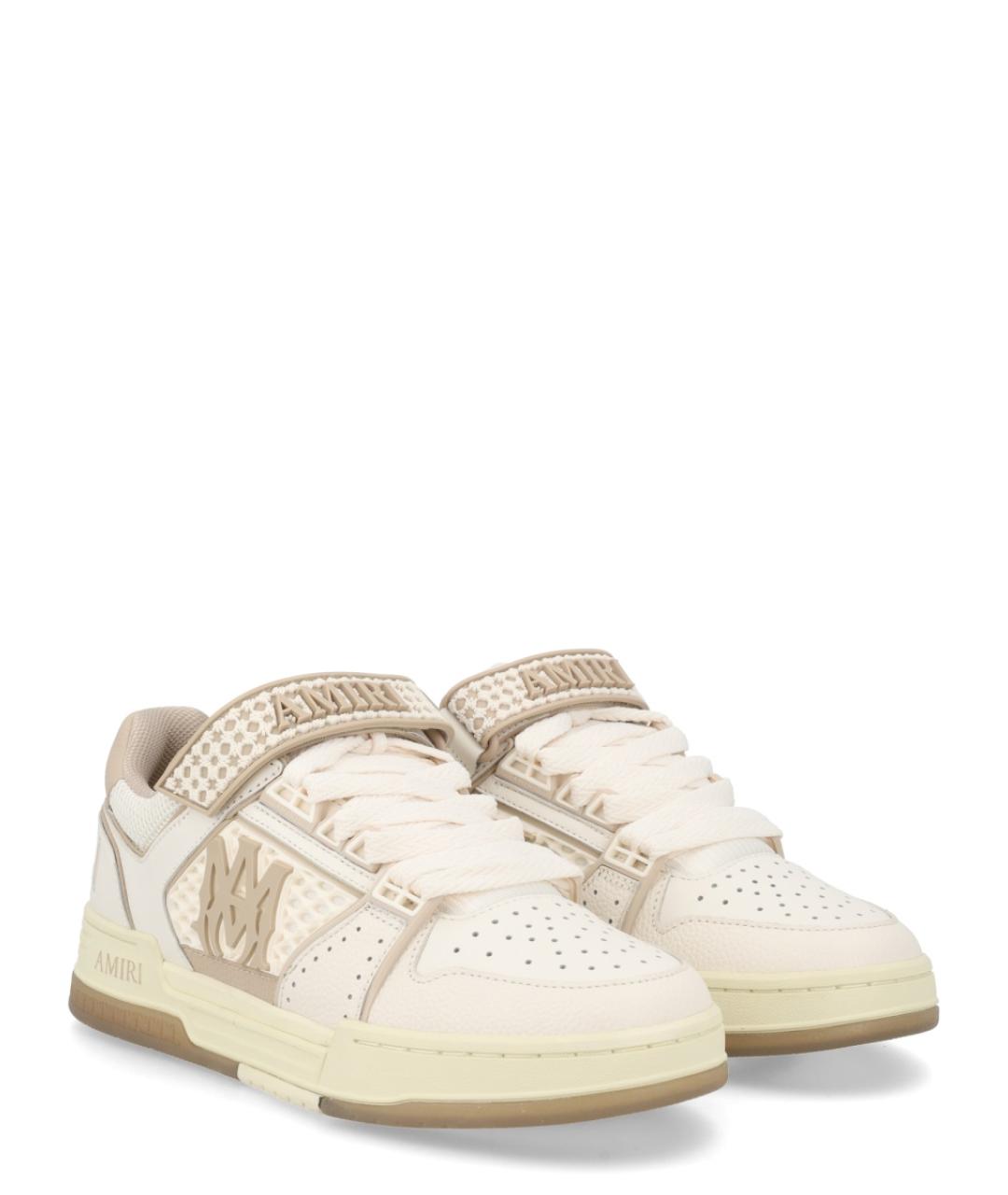 AMIRI Бежевые низкие кроссовки / кеды, фото 2