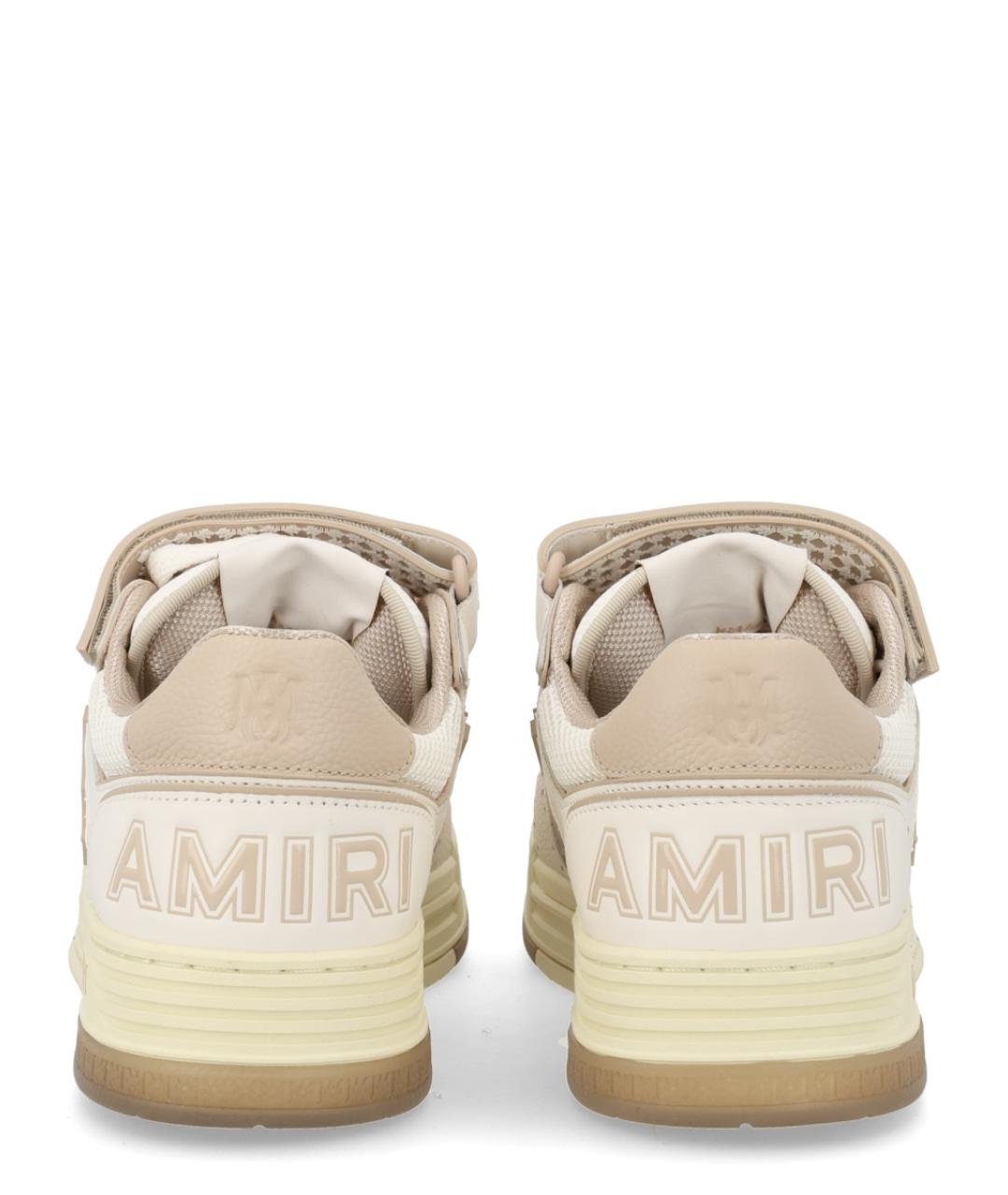 AMIRI Бежевые низкие кроссовки / кеды, фото 4
