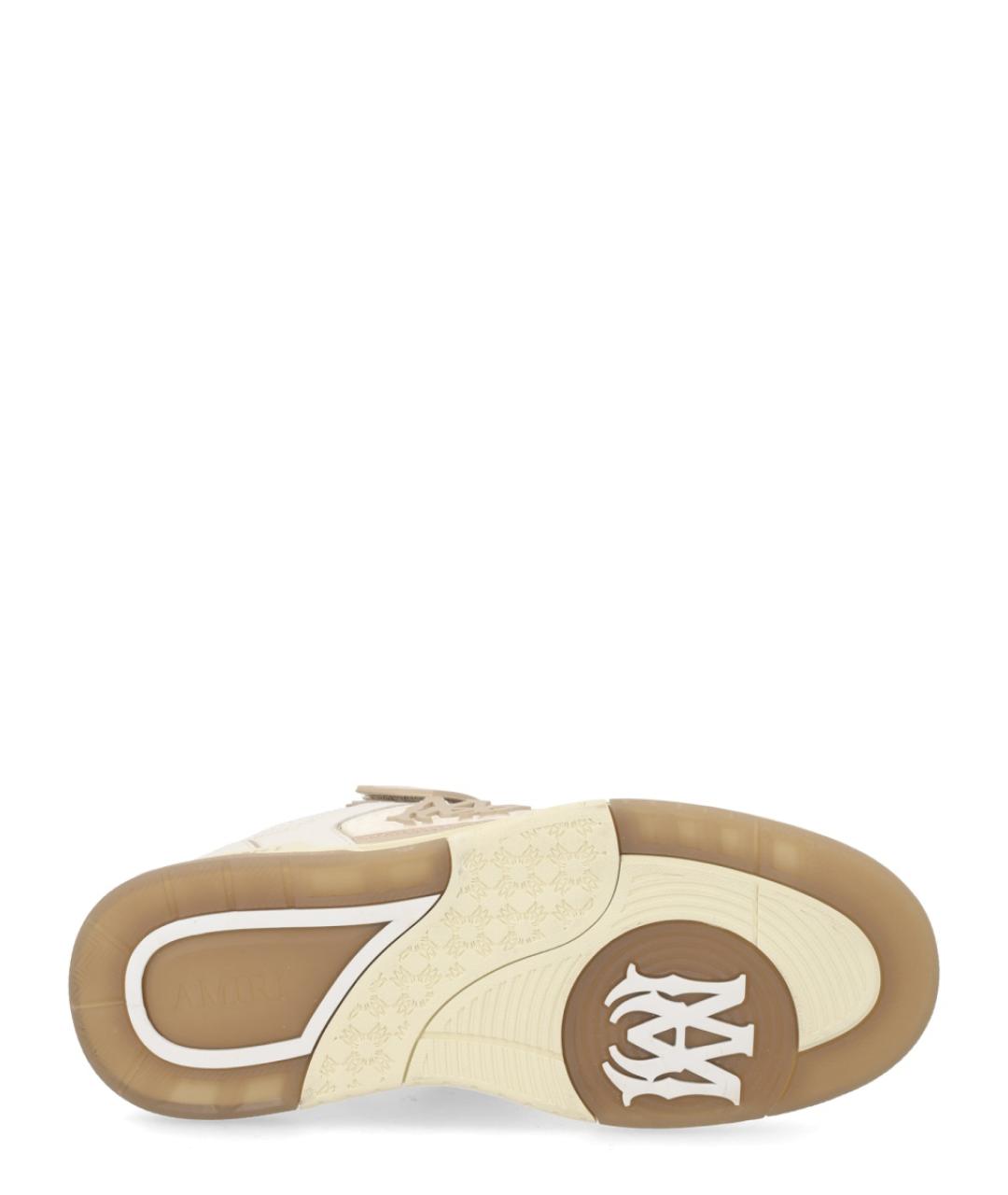 AMIRI Бежевые низкие кроссовки / кеды, фото 6