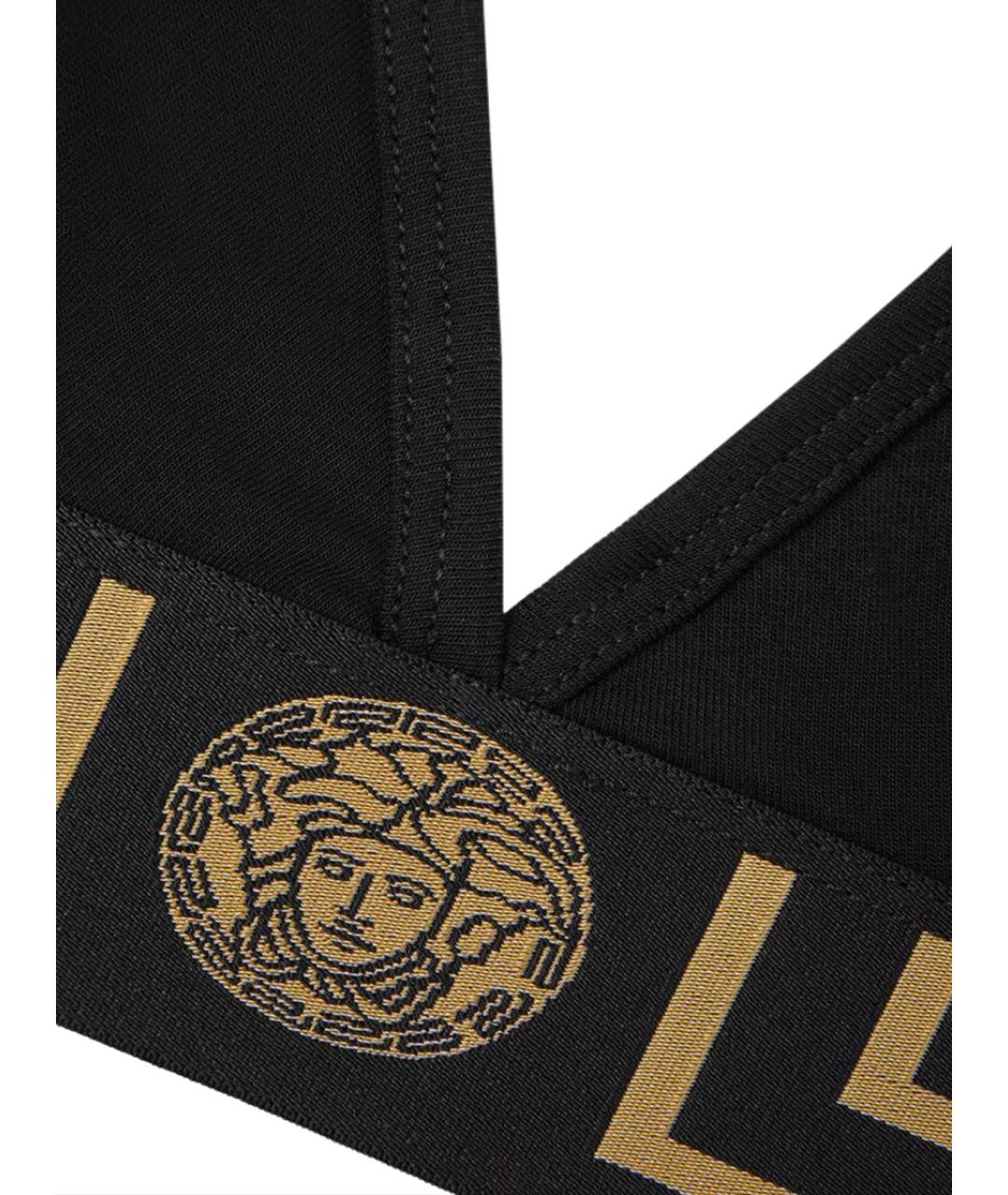 VERSACE Черный бюстгалтеры, фото 2