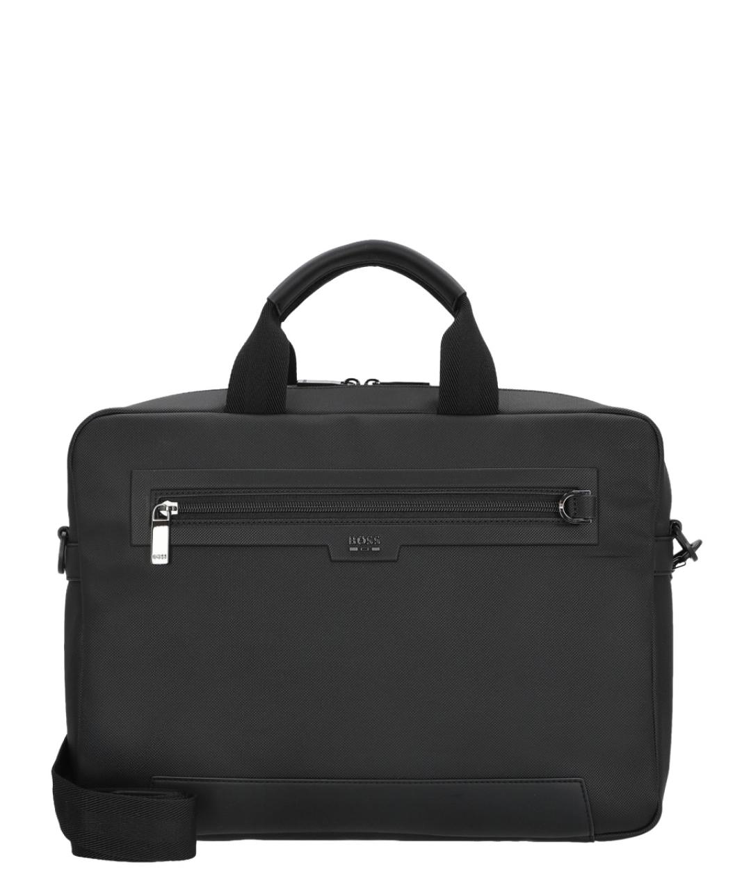 HUGO BOSS Черный портфель, фото 1