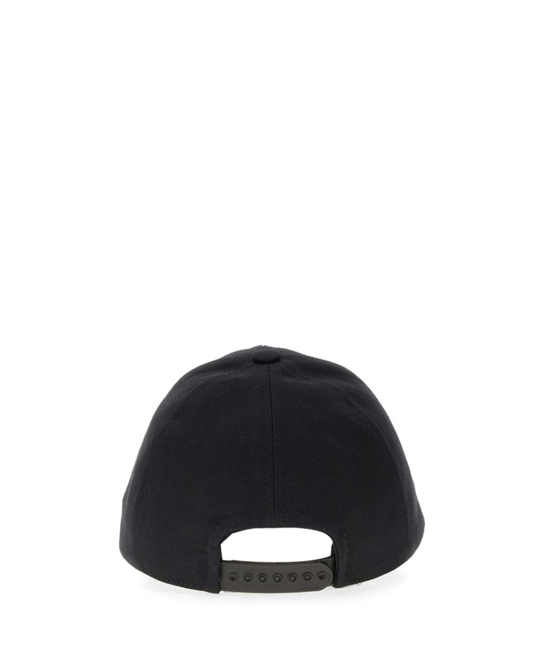 COURREGES Черная хлопковая кепка, фото 5