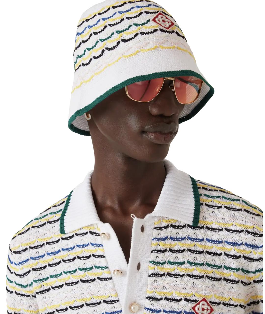 CASABLANCA Мульти хлопковая шляпа, фото 3