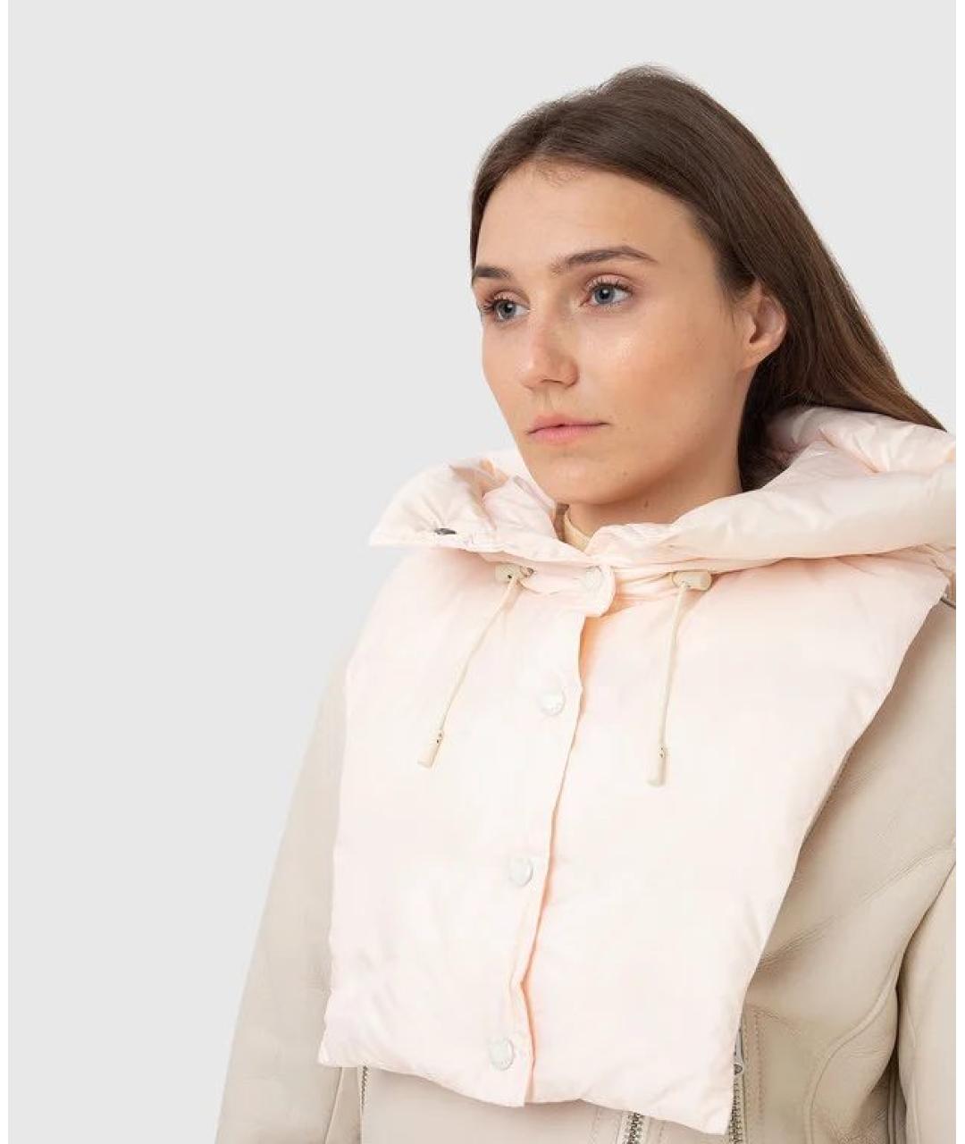 YVES SALOMON Коралловый капюшон, фото 4